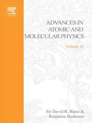 cover image of Advances in Atomic and Molecular Physics
